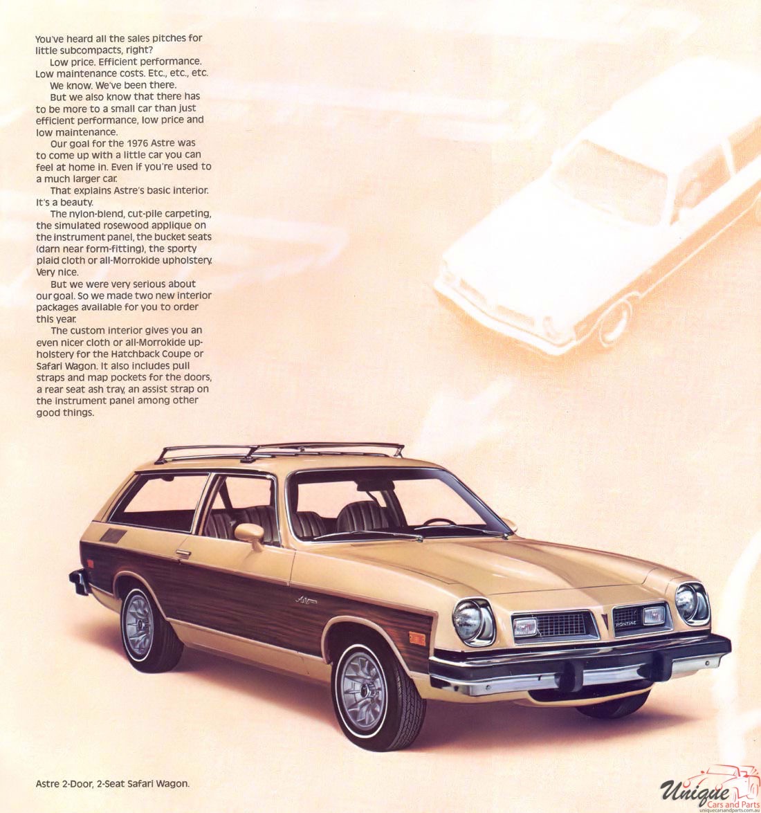 1976 Pontiac Astre Brochure Page 4